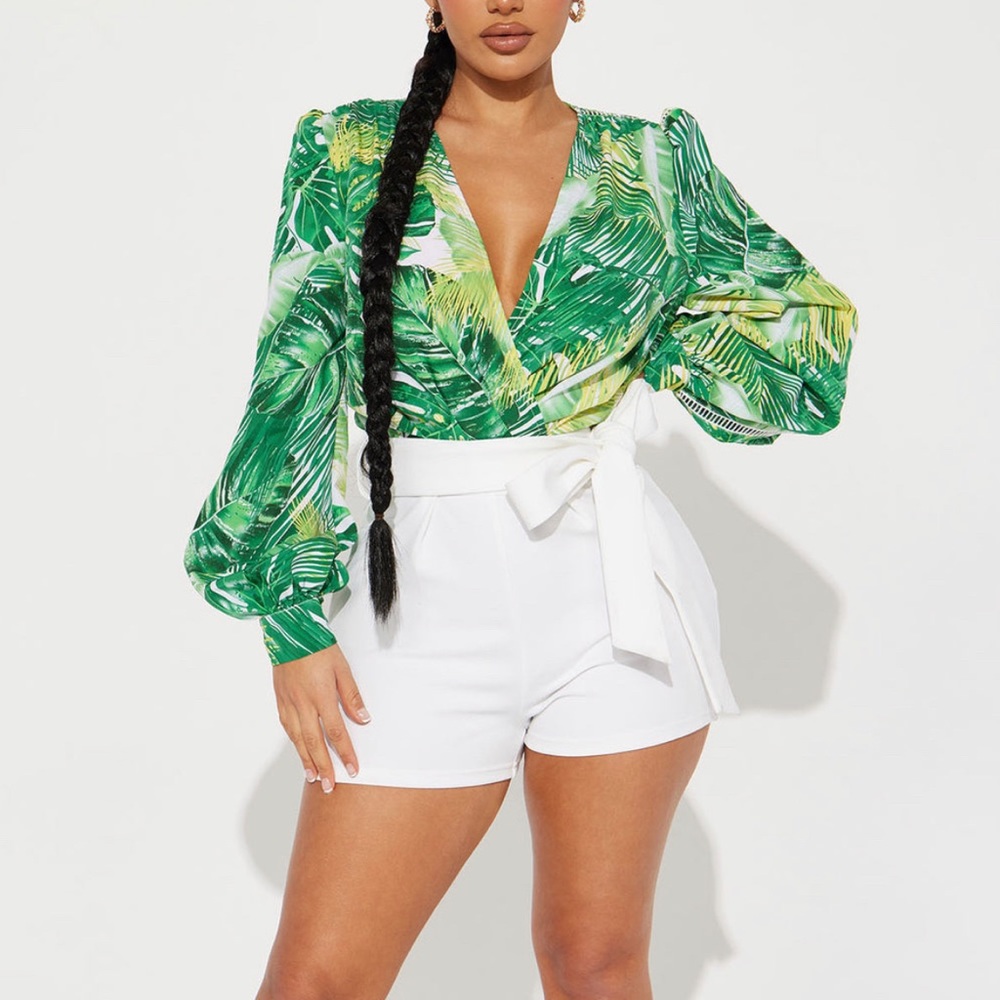 New tropical romper
